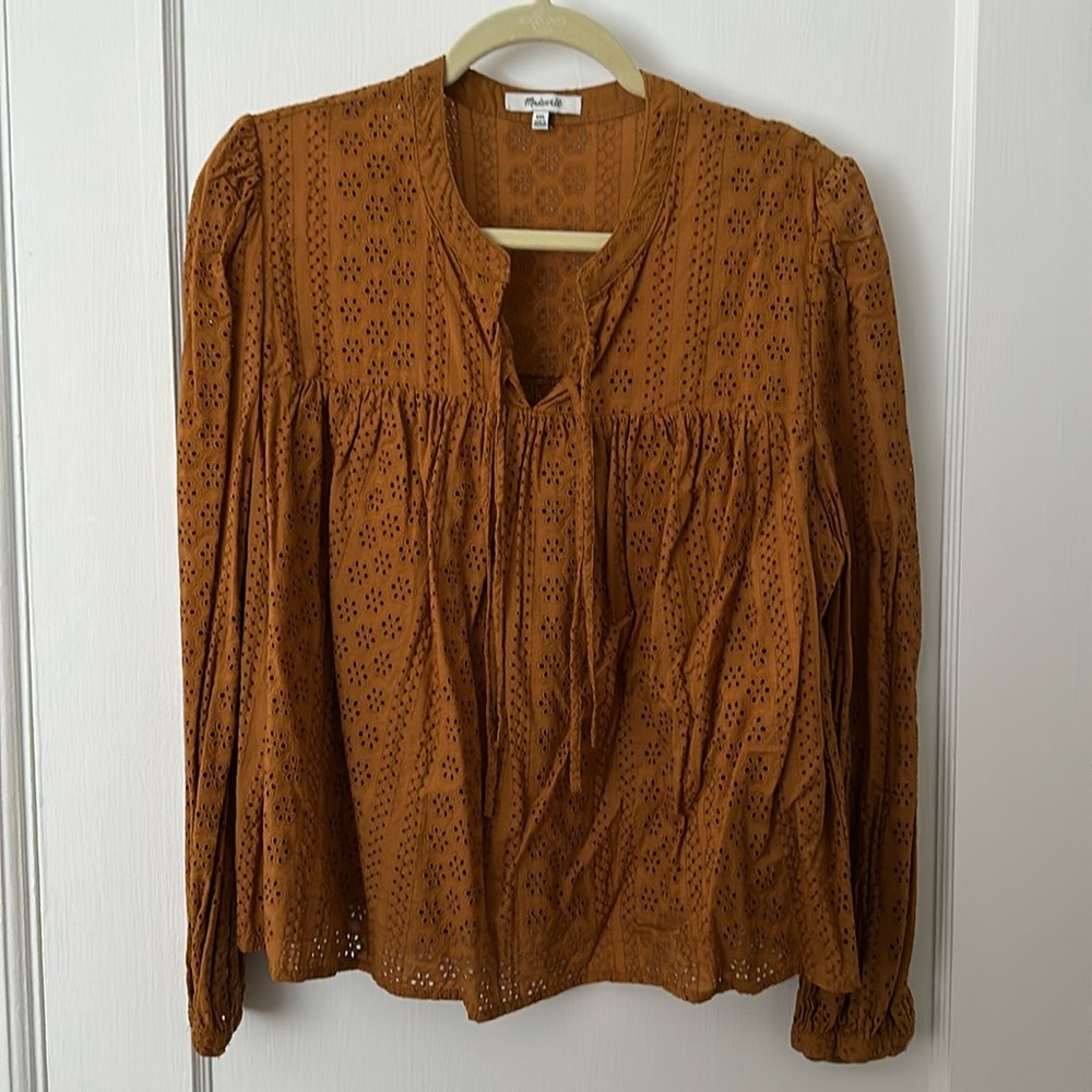 Madewell Eyelet Top